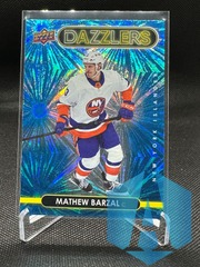 2021-22 Upper Deck Dazzlers Blue #DZ-30 Mathew Barzal NY Islanders